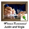 JUSTIN AND VIRGIE