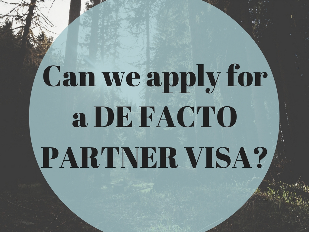 De Facto Visa Australia Can We Apply For A De Facto Partner Visa de-facto-visa-australia-can-we-apply-for-a-de-facto-partner-visa