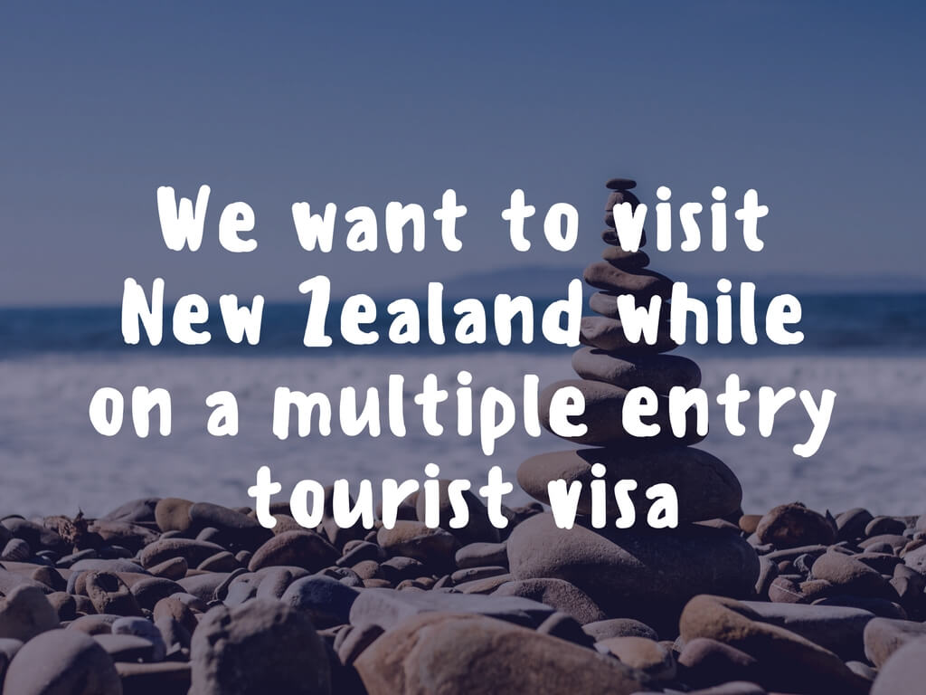 In Australia on a 3 month multiple entry tourist visa. What happens if we visit New Zealand?